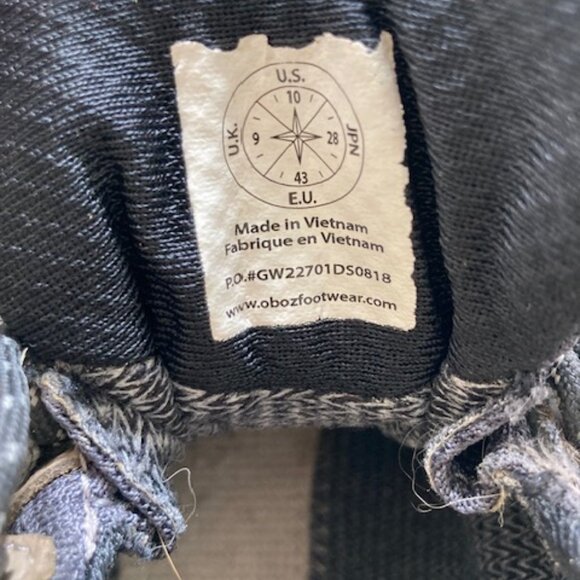 Men's Oboz Hikers - Picture 4 of 7